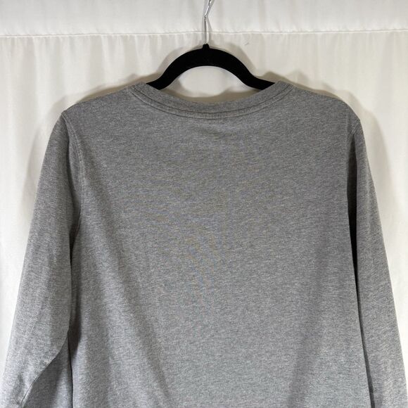 Duluth 40 Grit Shirt Men's XL Grey Long Sleeve Crew Neck Solid 100% Cotton - Picture 9 of 10